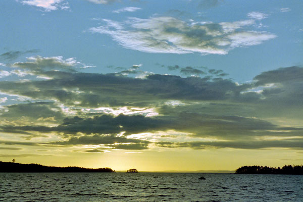 Solnedgång